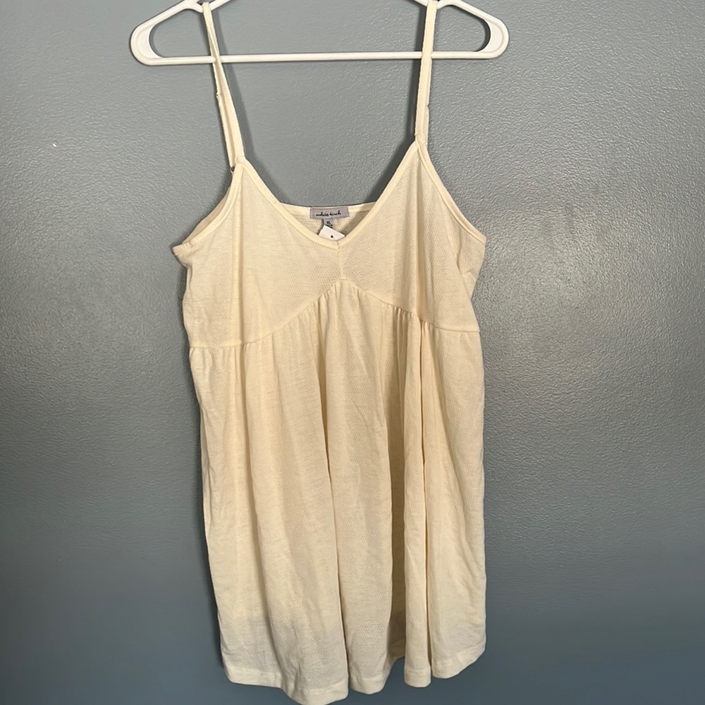 Brand new white birch cream colored tank top XL with tags